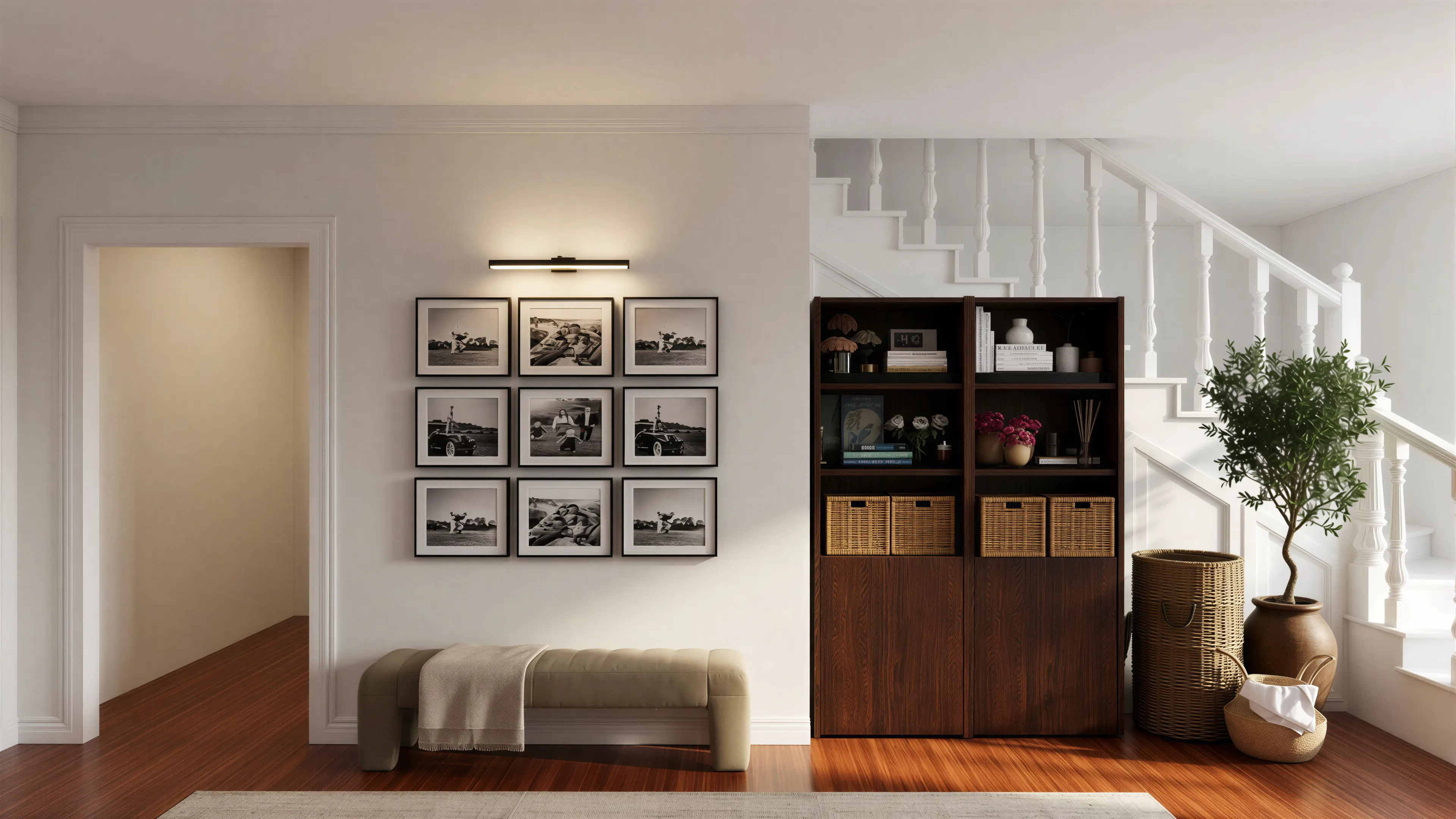 Transitional Living Room Design | Zaren Studio-4