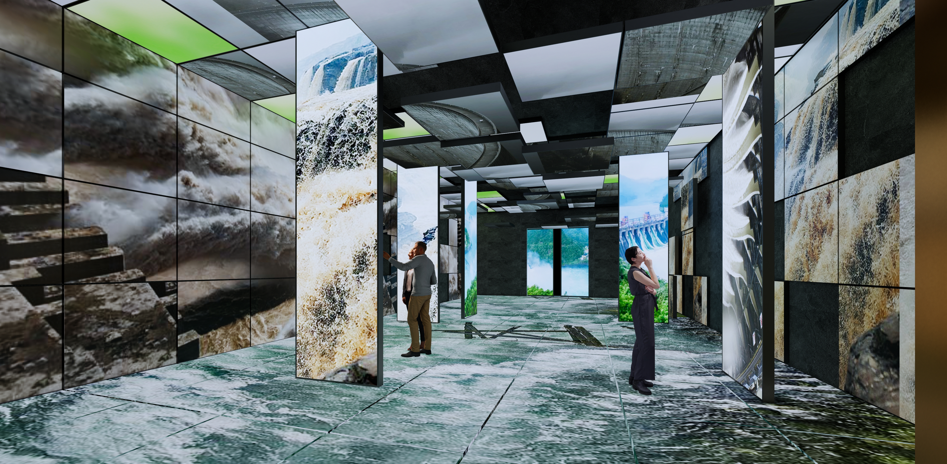 一个展厅意向方案-1