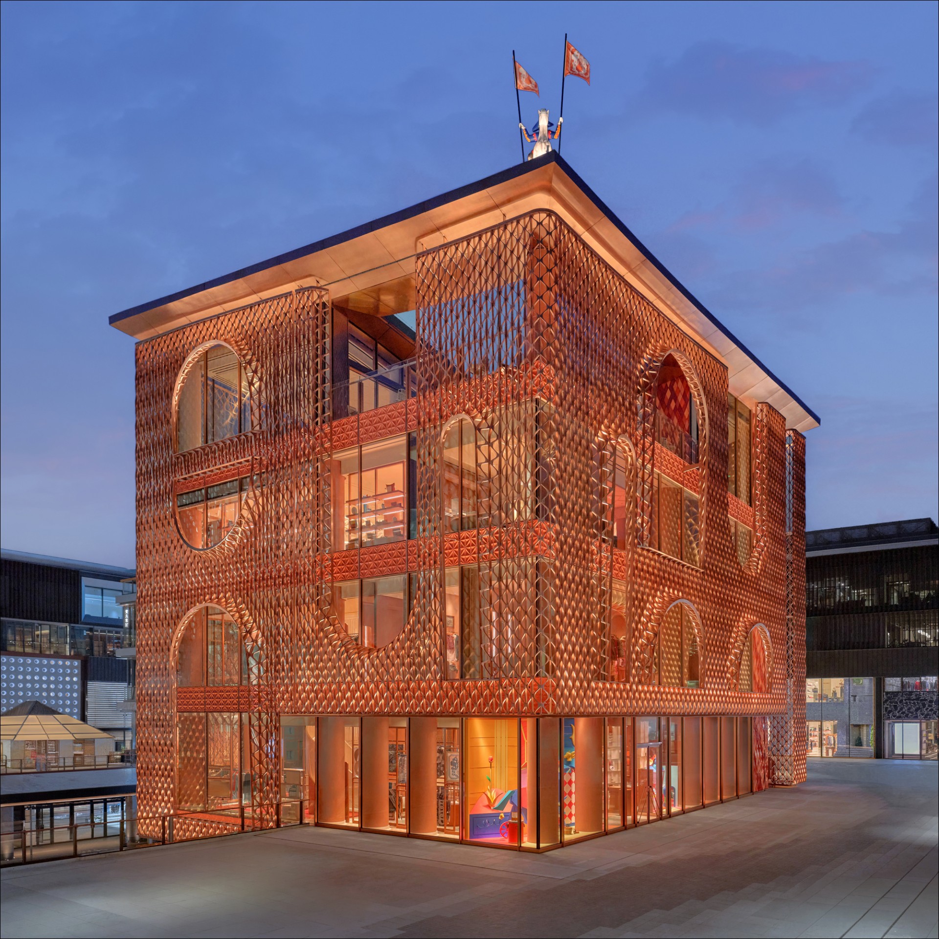 由RDAI设计的爱马仕旗舰店丨中国北京丨RDAI,Mamou  Mani Architects-13