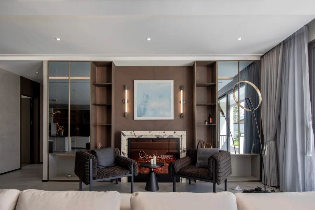 华夏四季 500㎡现代轻奢私宅丨罗智,吴静-32