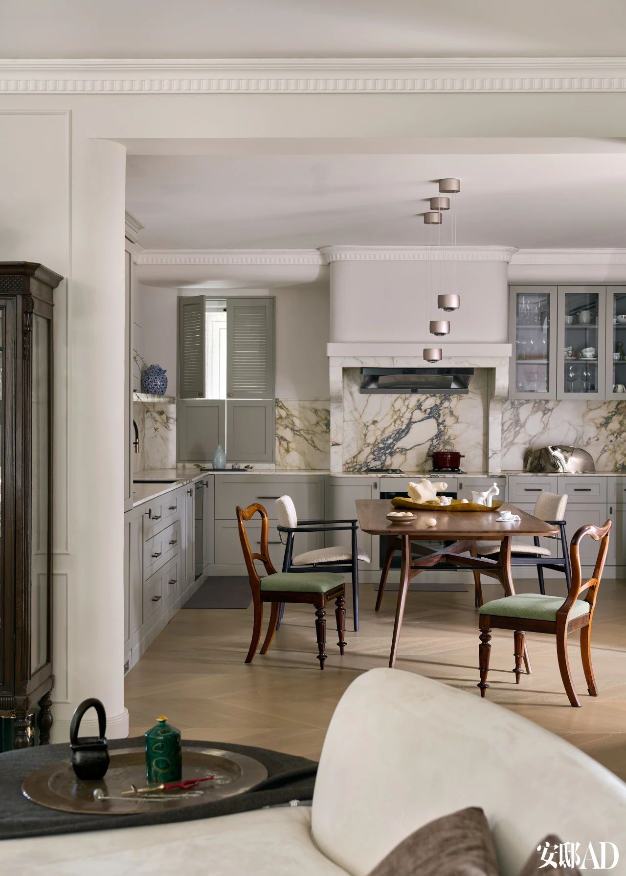 上海梧桐区Joe刘先兵家设计项目丨中国上海丨OrderStudio（设计师李白）-17