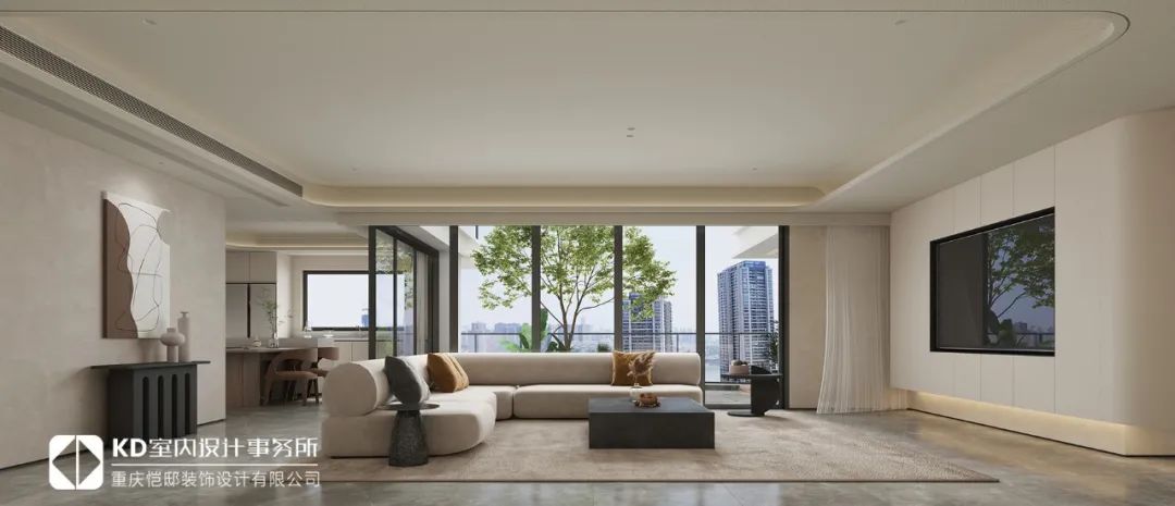 龙湖·九里晴川现代简约大平层丨中国重庆丨KD室内设计事务所,恺邸装饰-17