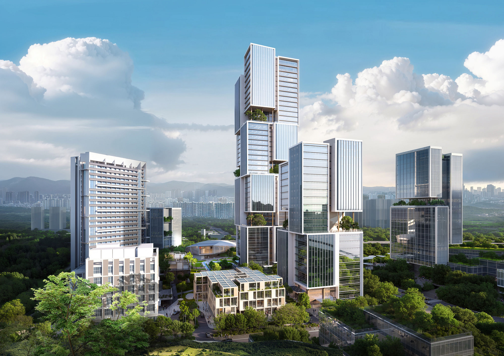 深圳建筑业生态智慧谷总部丨中国深圳丨凯达环球,深圳嘉柏国际及MLA+B.V.联合体-40