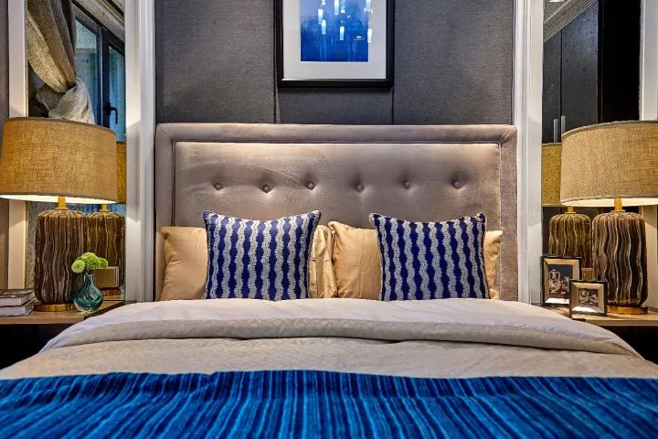 冷元宝设计丨绿地集团海外滩样板空间-26