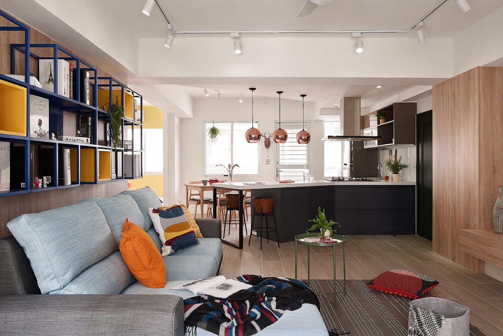 疗愈系的缤纷宅  巢空间室内设计-2