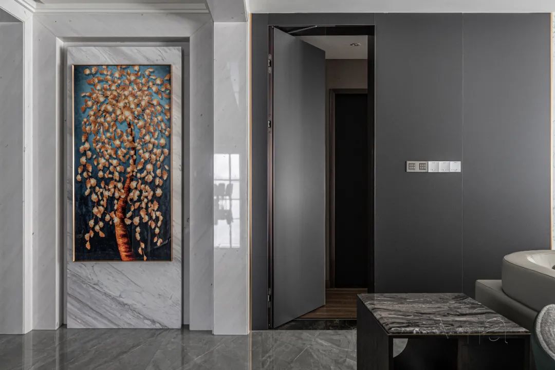 扬子华都现代轻奢风设计丨江阴朗格装饰-41