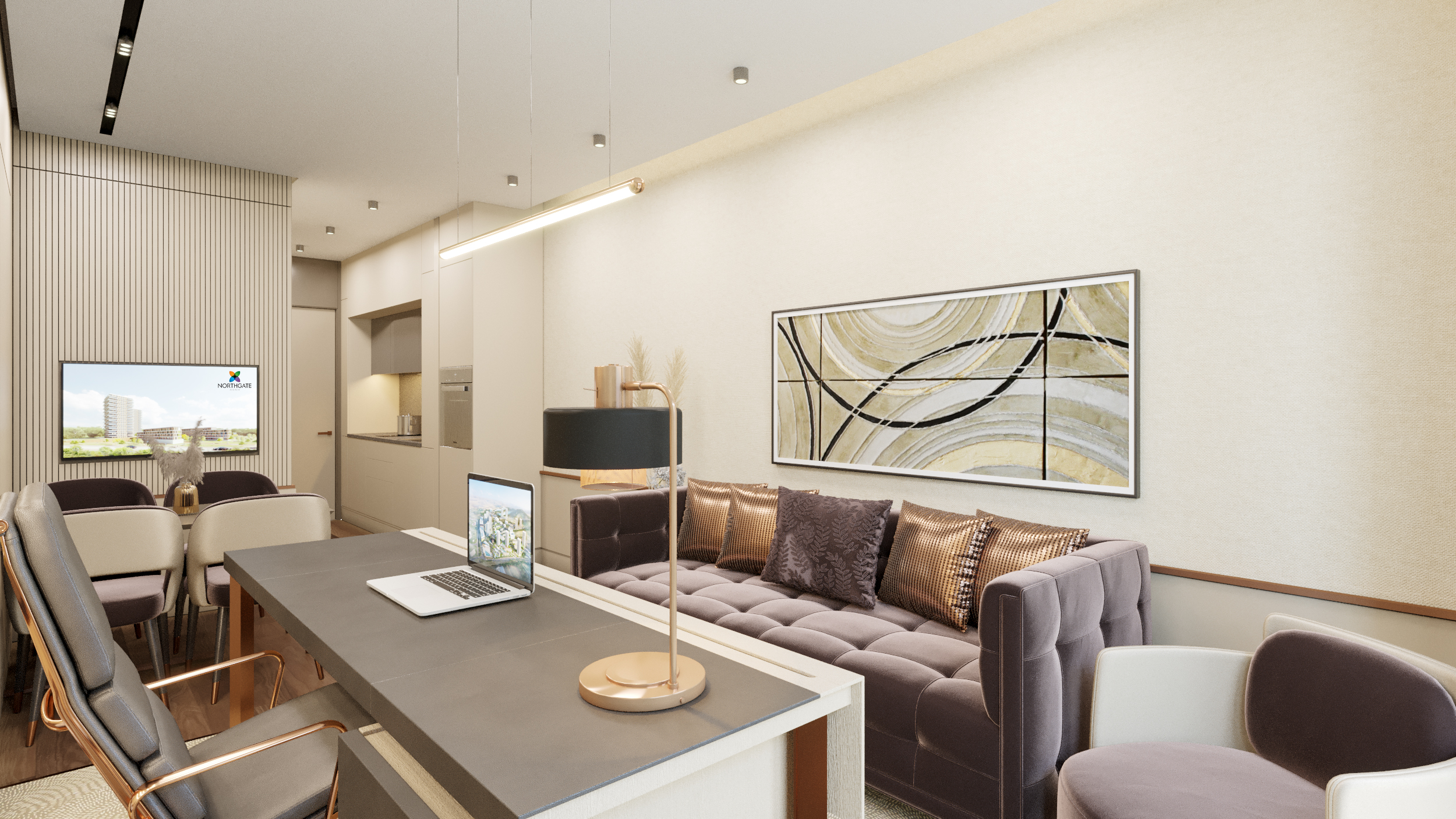 家庭工作空间区域丨土耳其安卡拉-30