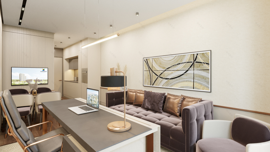 家庭工作空间区域丨土耳其安卡拉-30