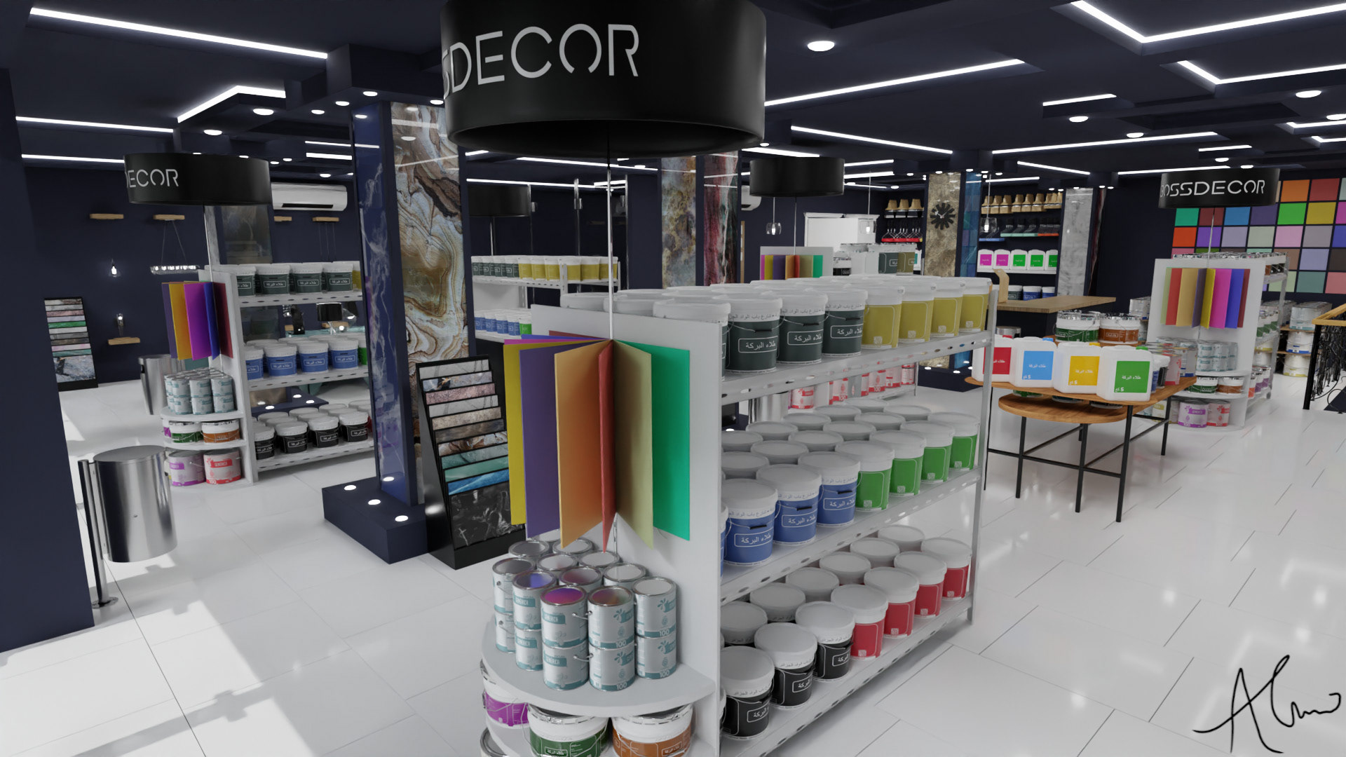 油漆店丨阿尔及利亚丨Amine Nachef-15