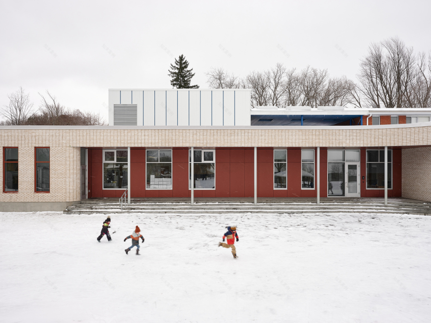 LouisSaintLaurent 学校扩建项目丨加拿大丨STGM 建筑事务所,Ateliers Architecture-22