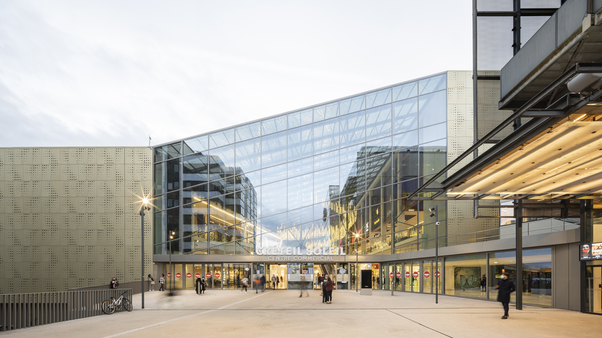 Extension du Centre Commercial Créteil Soleil — Ateliers 2/3/4/-34
