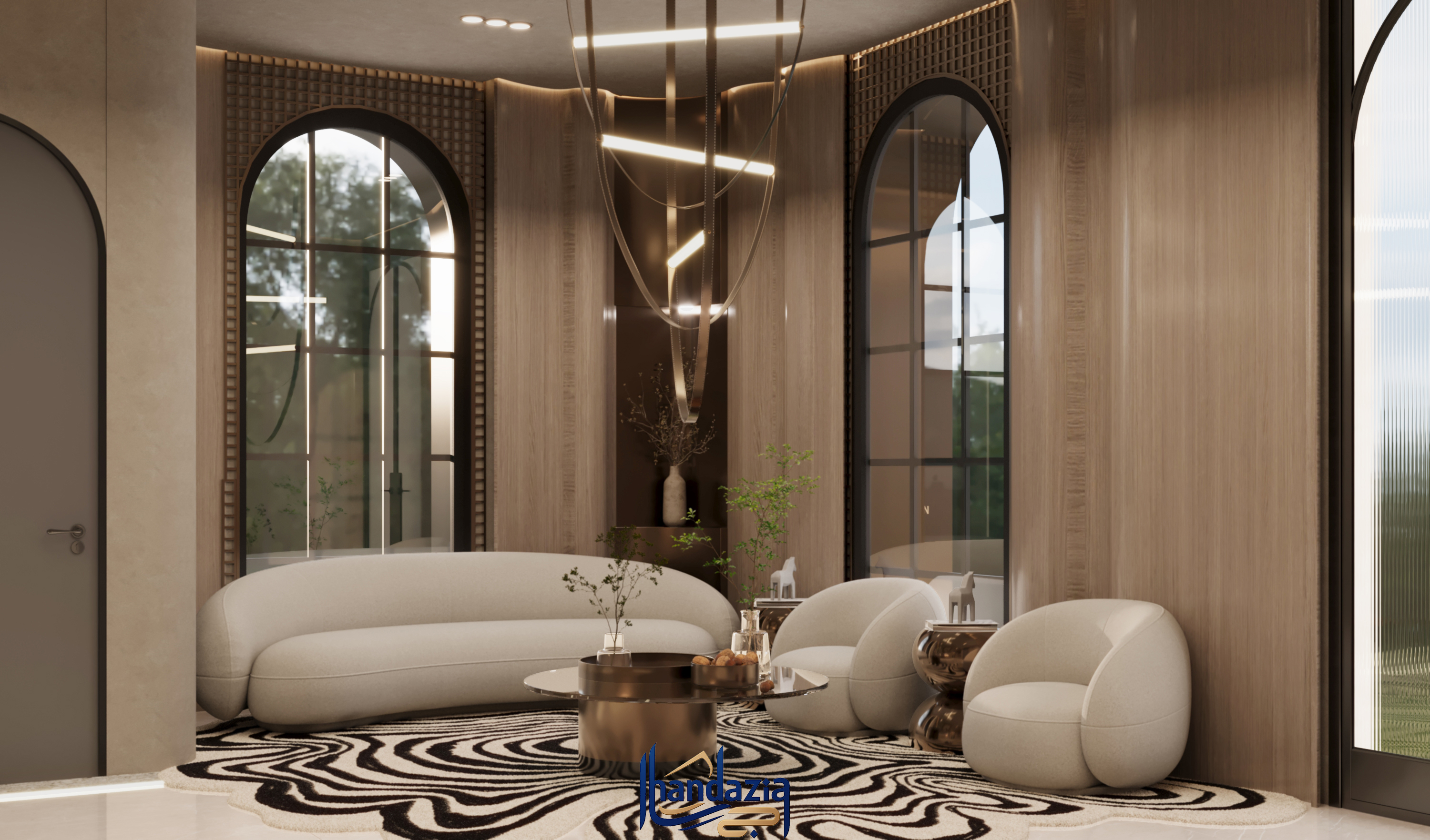 沙特阿拉伯美容中心室内设计丨汉达齐亚集团（HANDAZIA GROUP）-5