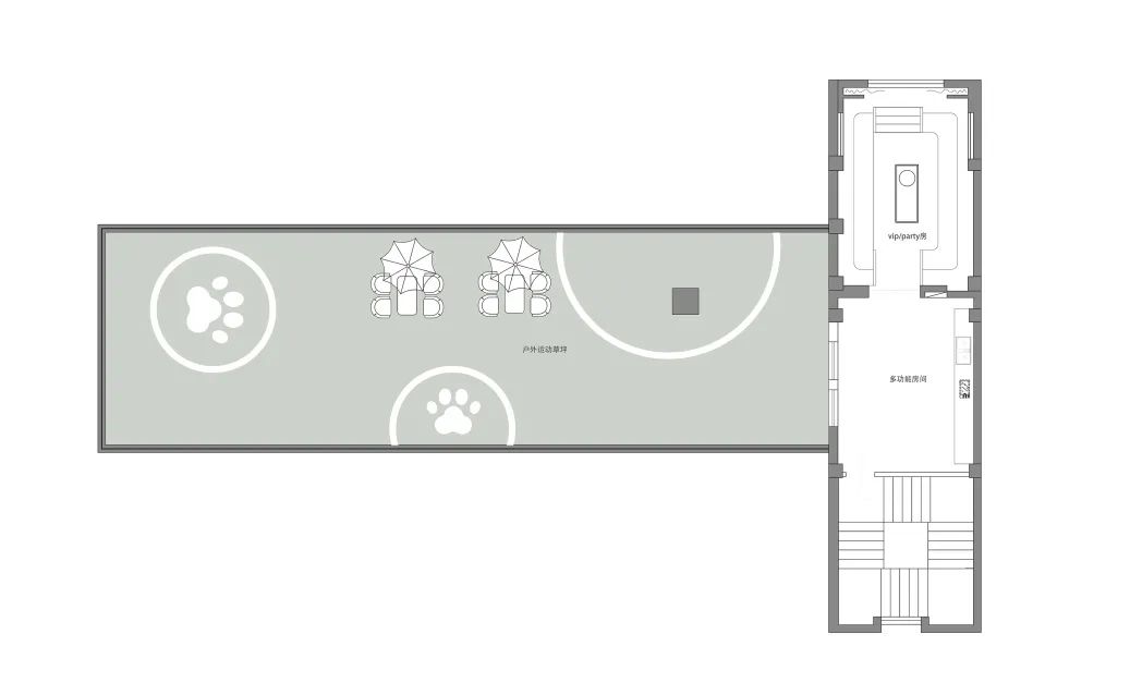 狗狗派萌宠中心丨中国杭州丨内境空间设计-54