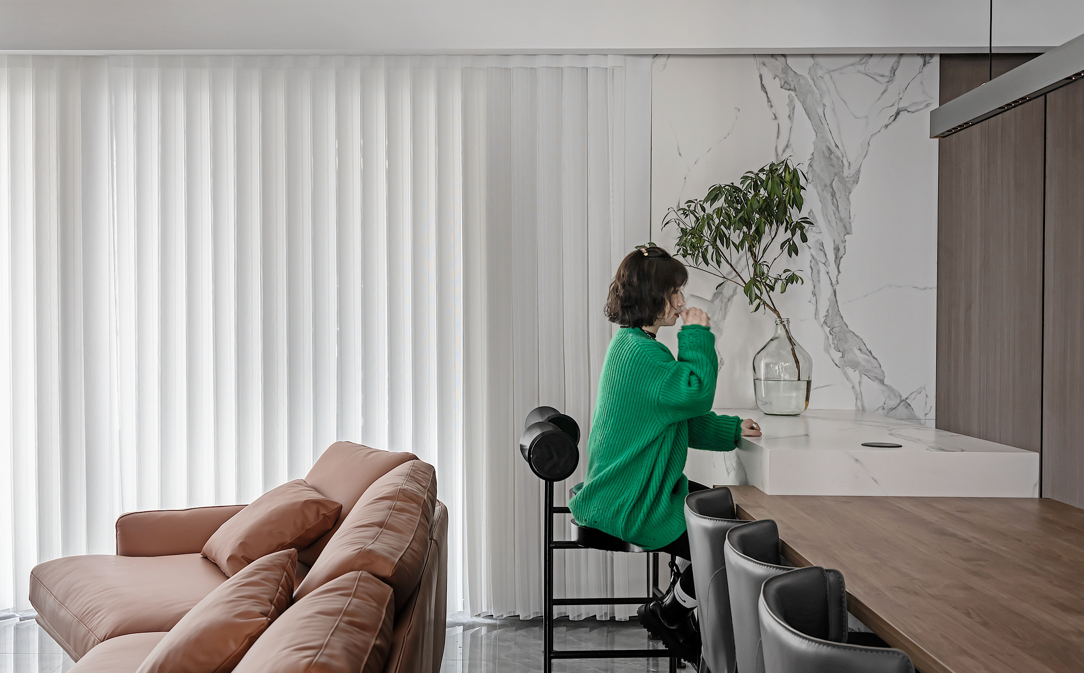 天阅嘉陵 150㎡现代风格家居丨重庆兄弟装饰公司-21