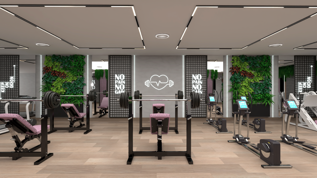 Women's Gym With "ECOTECHNOLOGY SYSTEM"-9