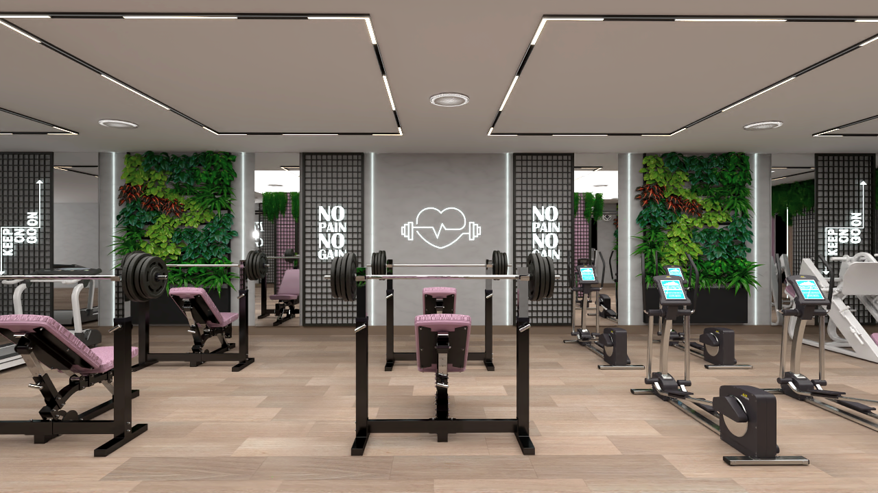 Women's Gym With "ECOTECHNOLOGY SYSTEM"-9