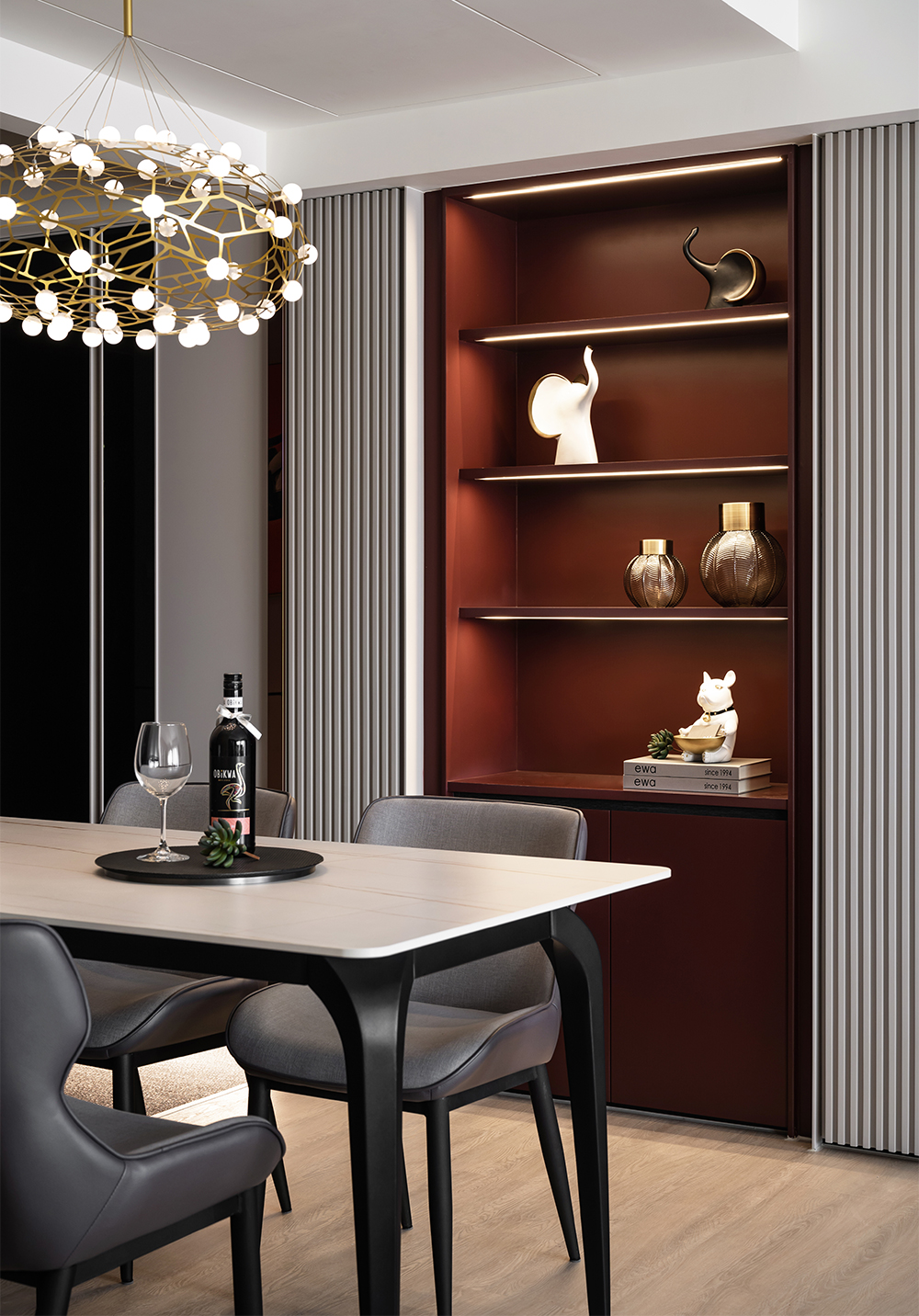 97㎡轻奢风两居室-14