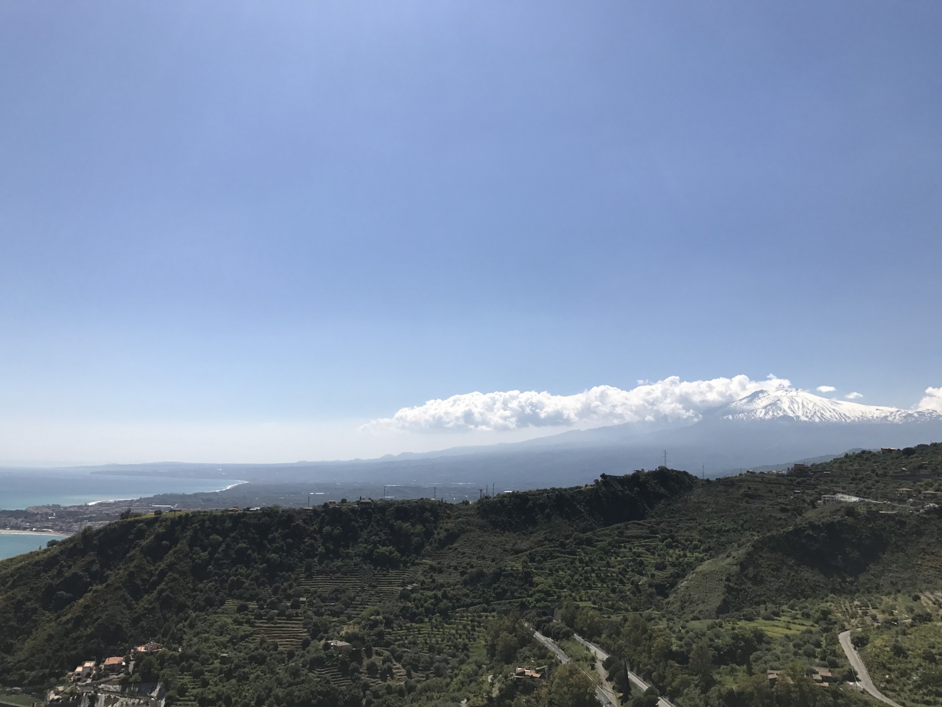 意大利陶尔米纳带泳池眺望佳的Airbnb民宿-16