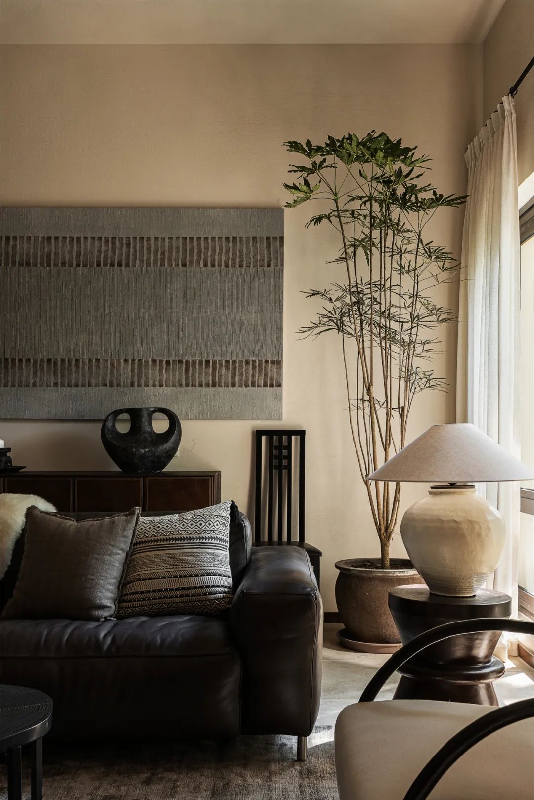 自然风侘寂私宅丨中国重庆丨岭众联合田艾灵设计-51