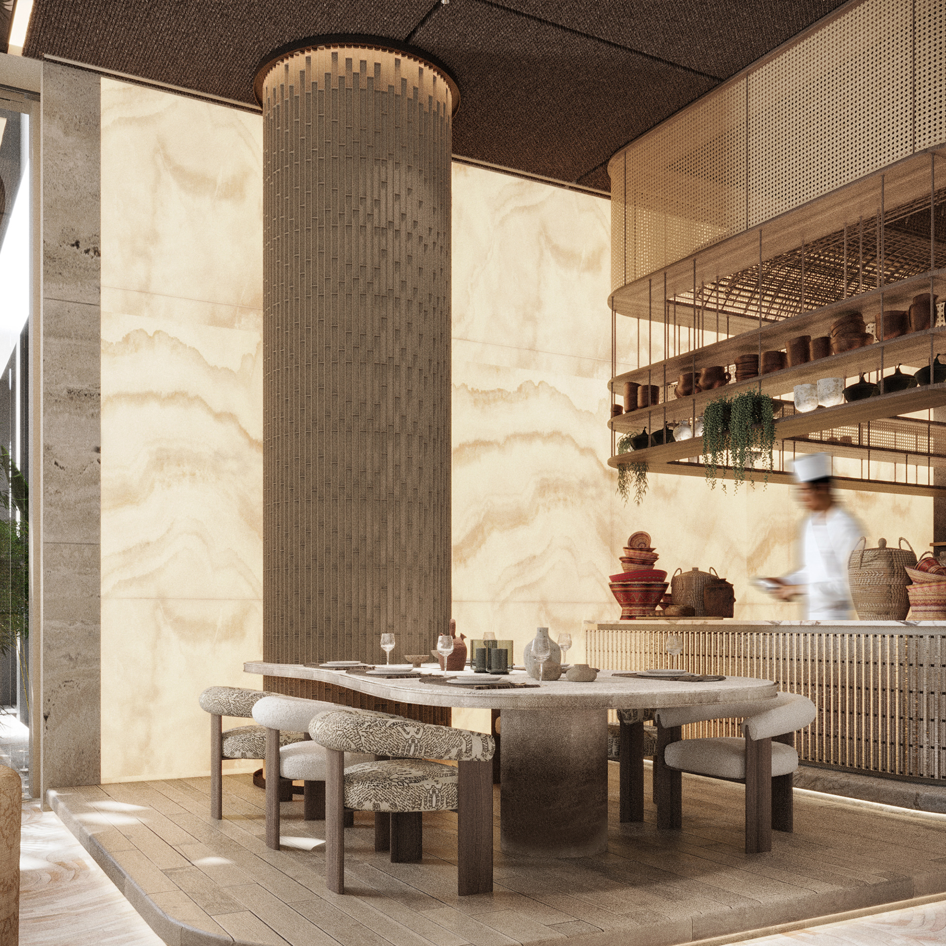 椰子别墅餐厅丨United Arab EmiratesDubai丨Alchemy,MF and associates-12