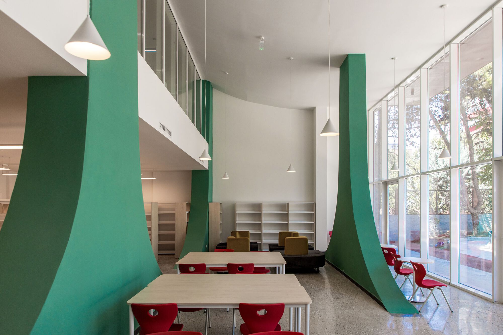 安格拉·默克尔学校丨阿尔巴尼亚丨Commonsense Studio-44