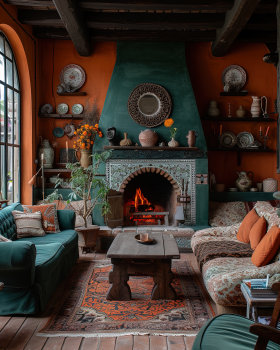 Living Spaces with Modern Furnishings Home Design Ideas