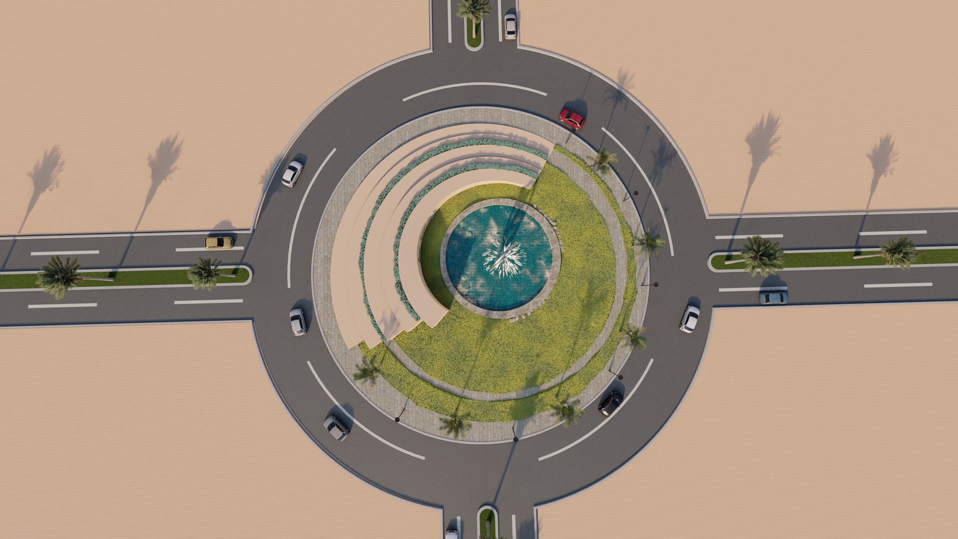 环形景观设计-16