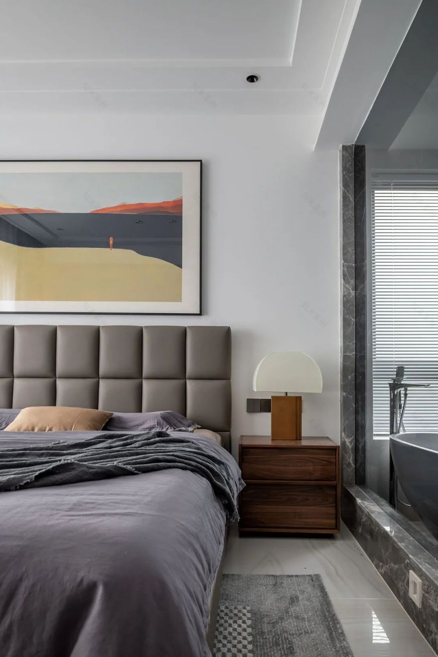 现代温馨与浪漫的居住空间-34