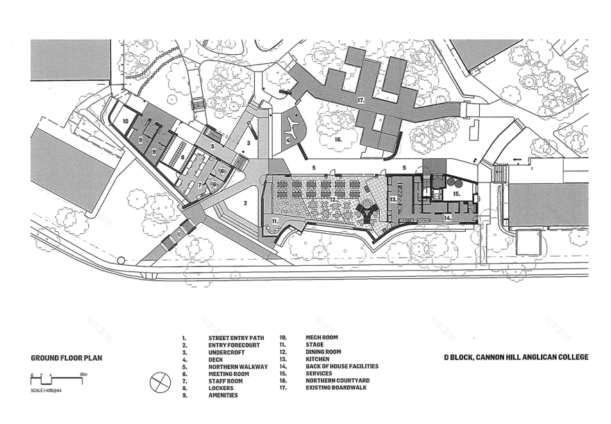 澳大利亚坎农山圣公会学院 D 座丨Reddog Architects-38