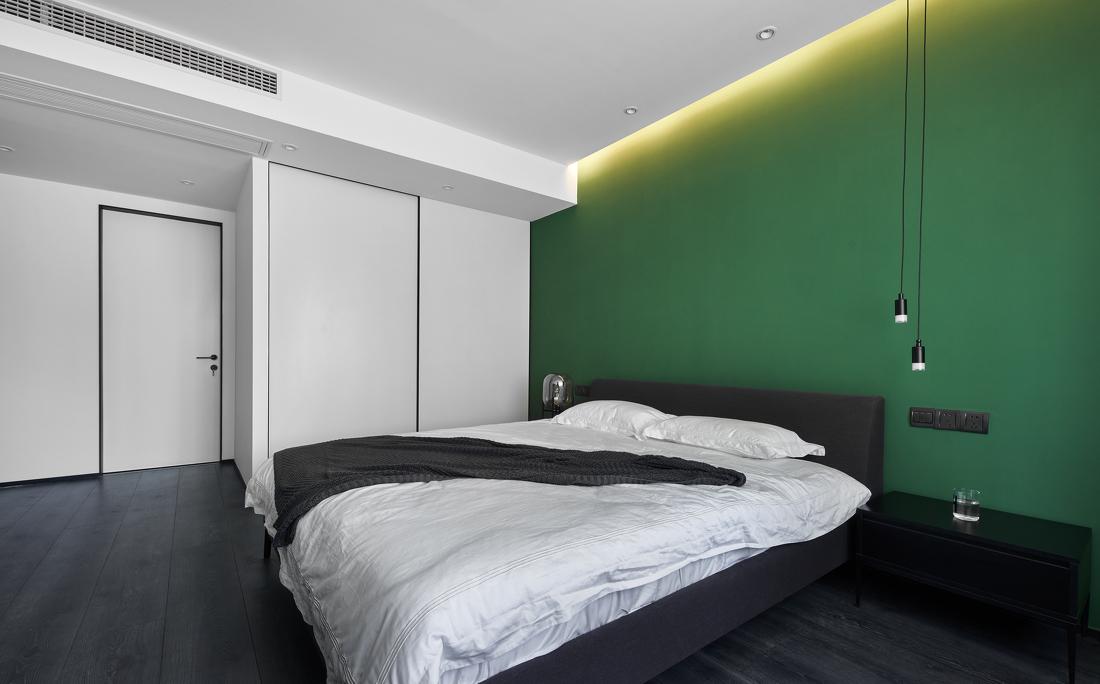 黑白灰的现代之家丨TK 设计-42