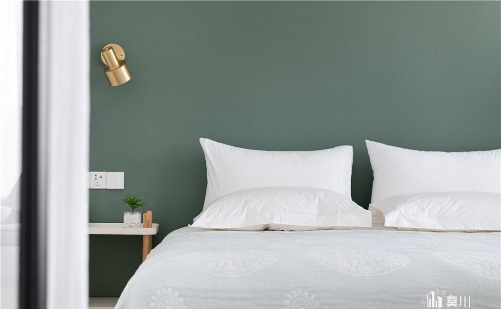 莫川设计丨平层北欧风 | 简约黑白灰,致敬悠闲生活-17