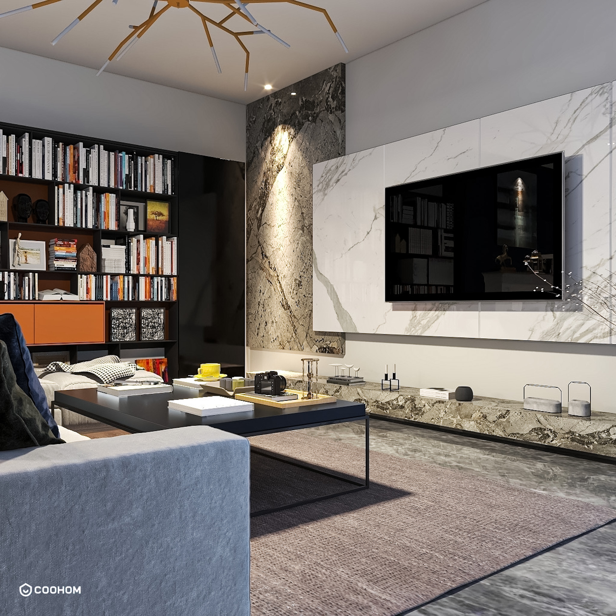 A contemporary classic reception hall-6