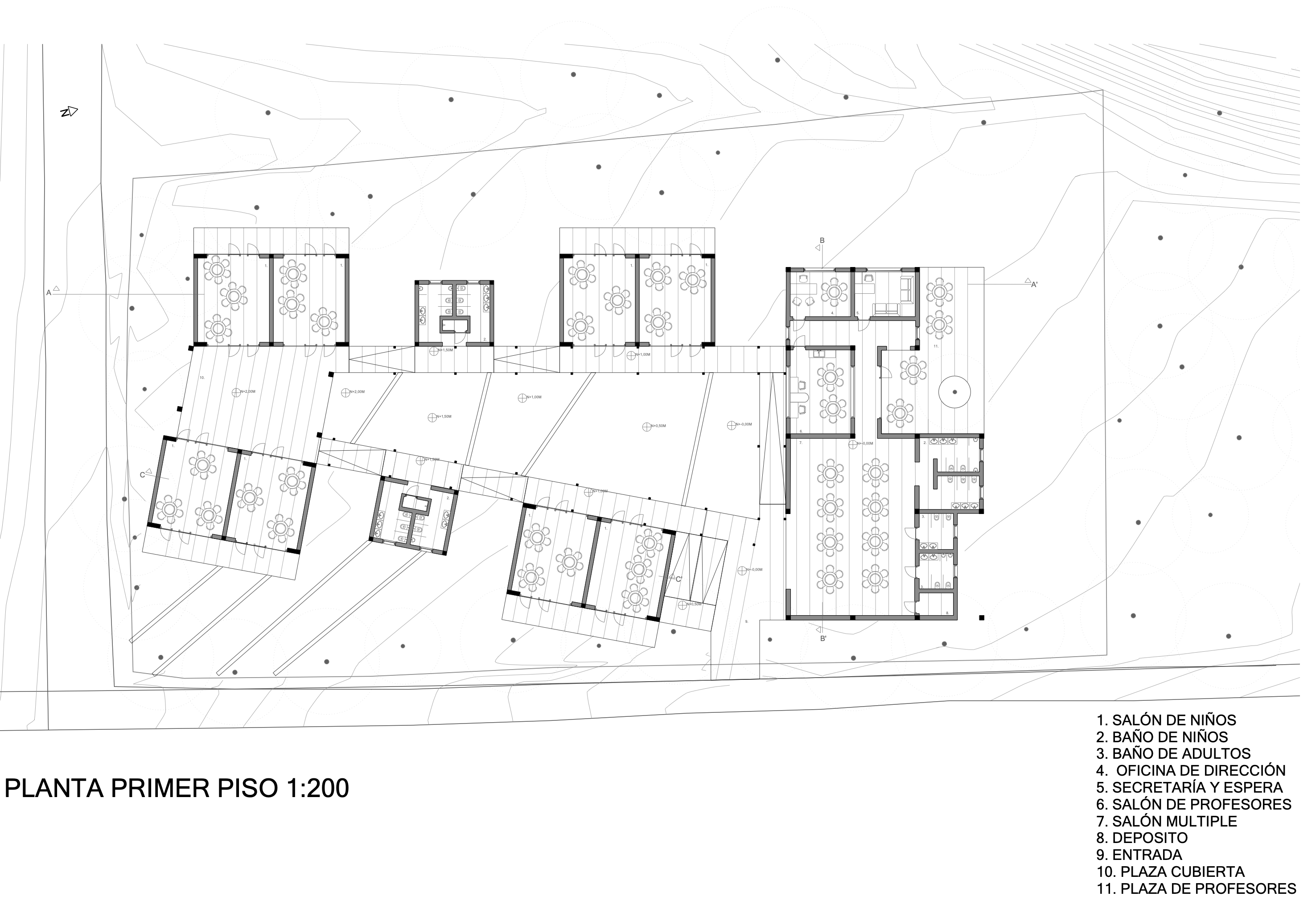 拉卡莱拉的幼儿园丨哥伦比亚昆迪纳马卡丨Valeria Nasiff & Nicolas Velasco-6