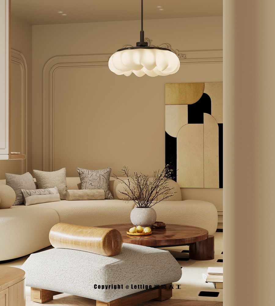 奶油法式+复古风，真就是天生的氛围制造机-0