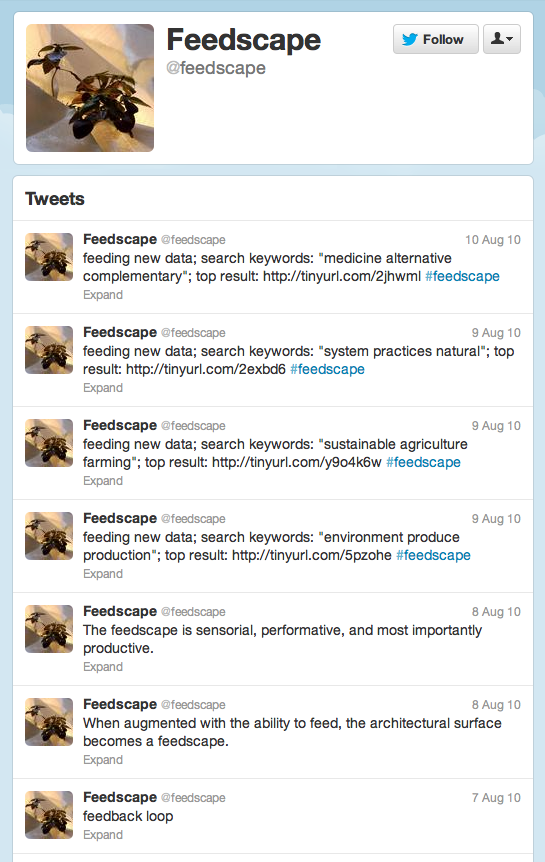 Feedscape: Interactive Installation – AWARE-4