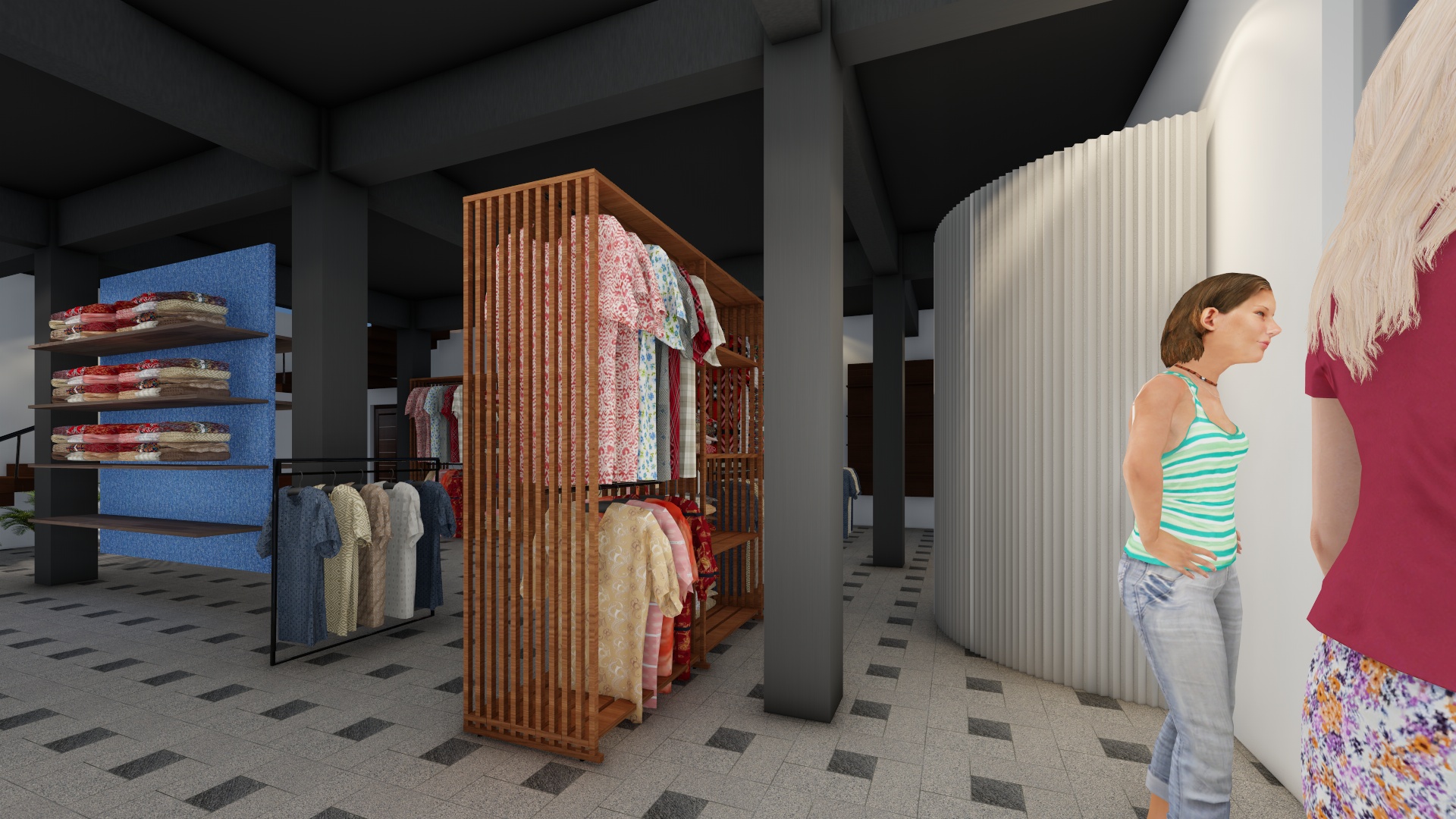 服装折扣店丨PakistanKarachi丨Z  architects-14