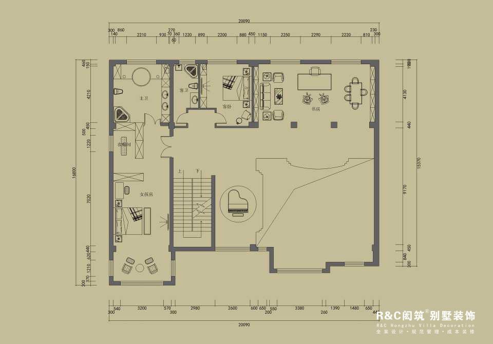 
鄂尔多斯自建别墅-拉菲城堡 -38