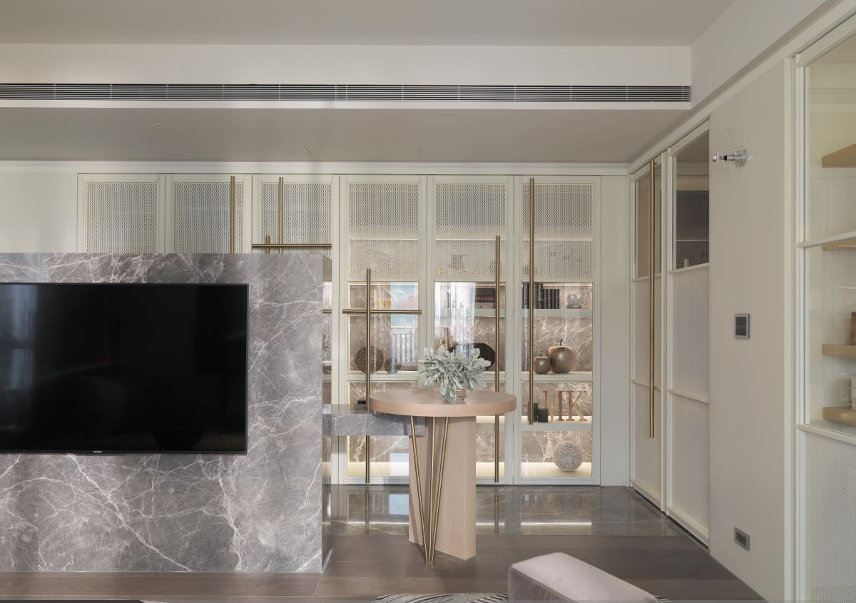 甘纳设计 42坪 两房混搭风-3