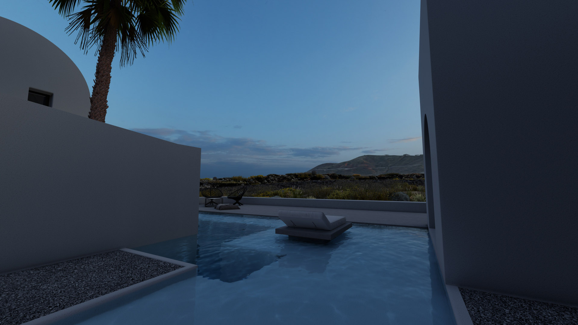 Arched residencies in Santorini island | iraisynn attinom-47