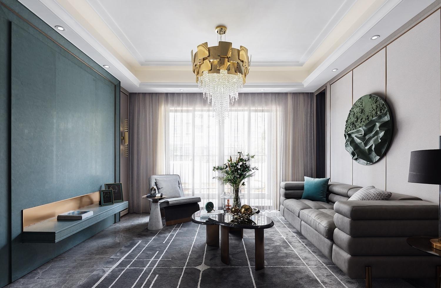 桂林碧园·华骊茗城样板房 F1 户型设计丨中国桂林丨鸿艺源设计-2