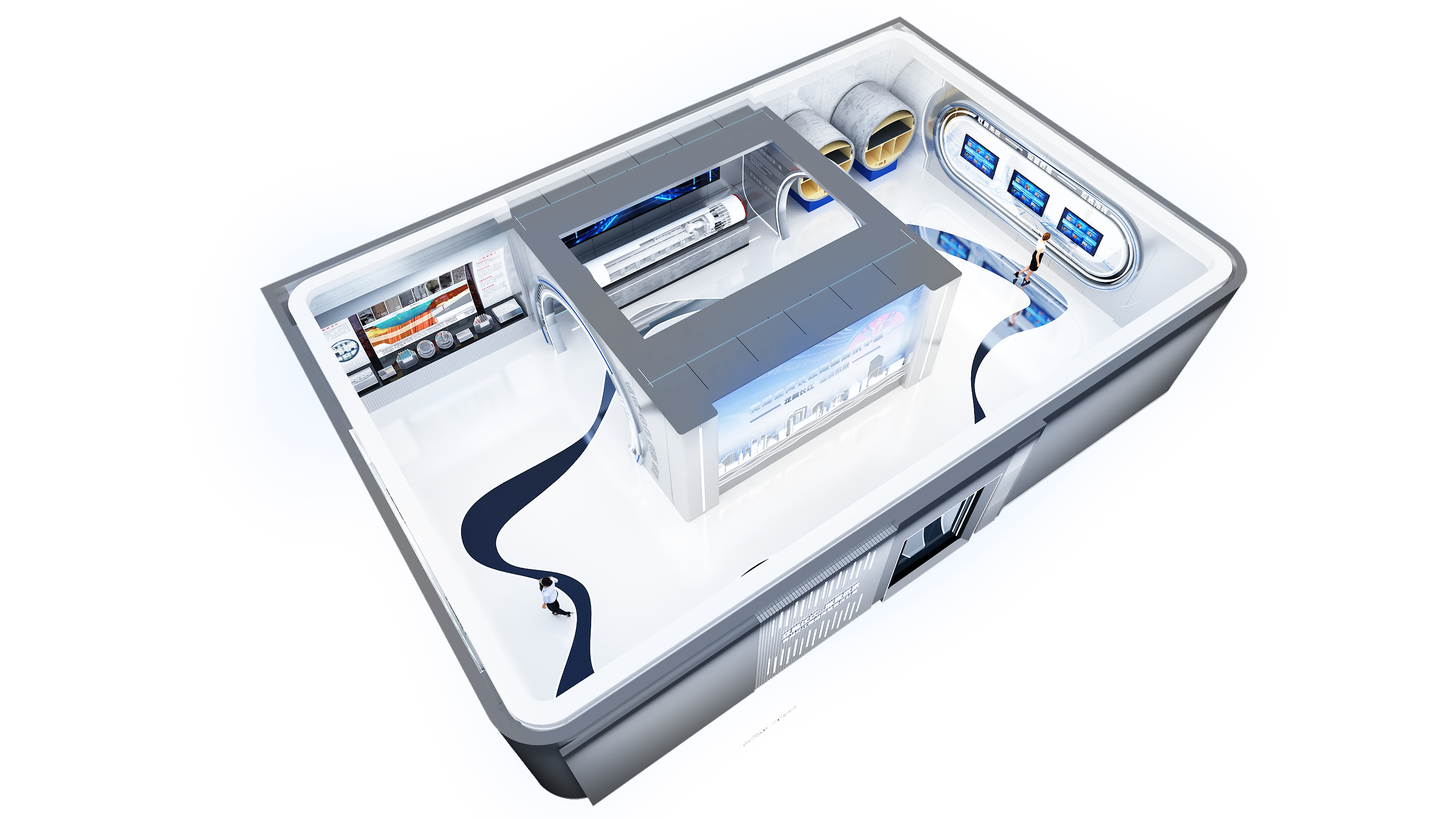 芜湖龙湾长江隧道展示中心设计方案-3