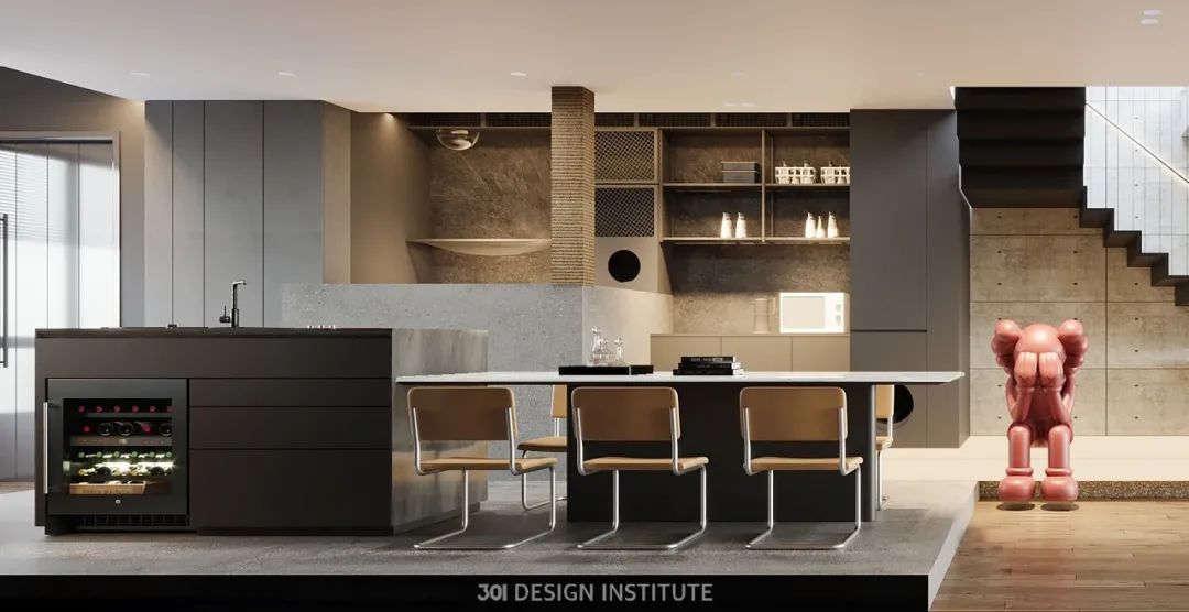 广州 400㎡现代简约别墅设计丨中国广州丨301 人居设计-19