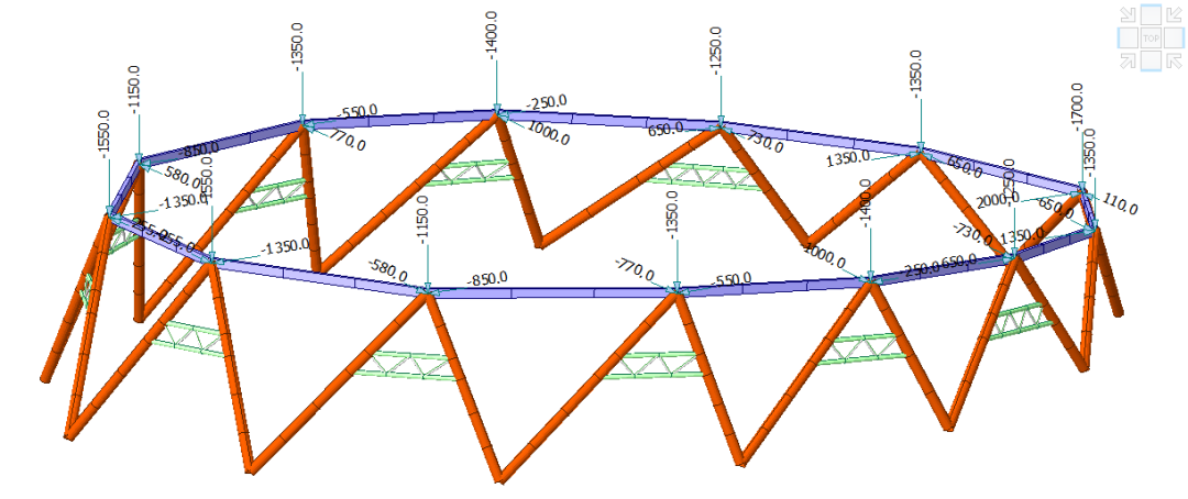 四川南充市复杂钢结构体育场馆设计丨中国南充-73