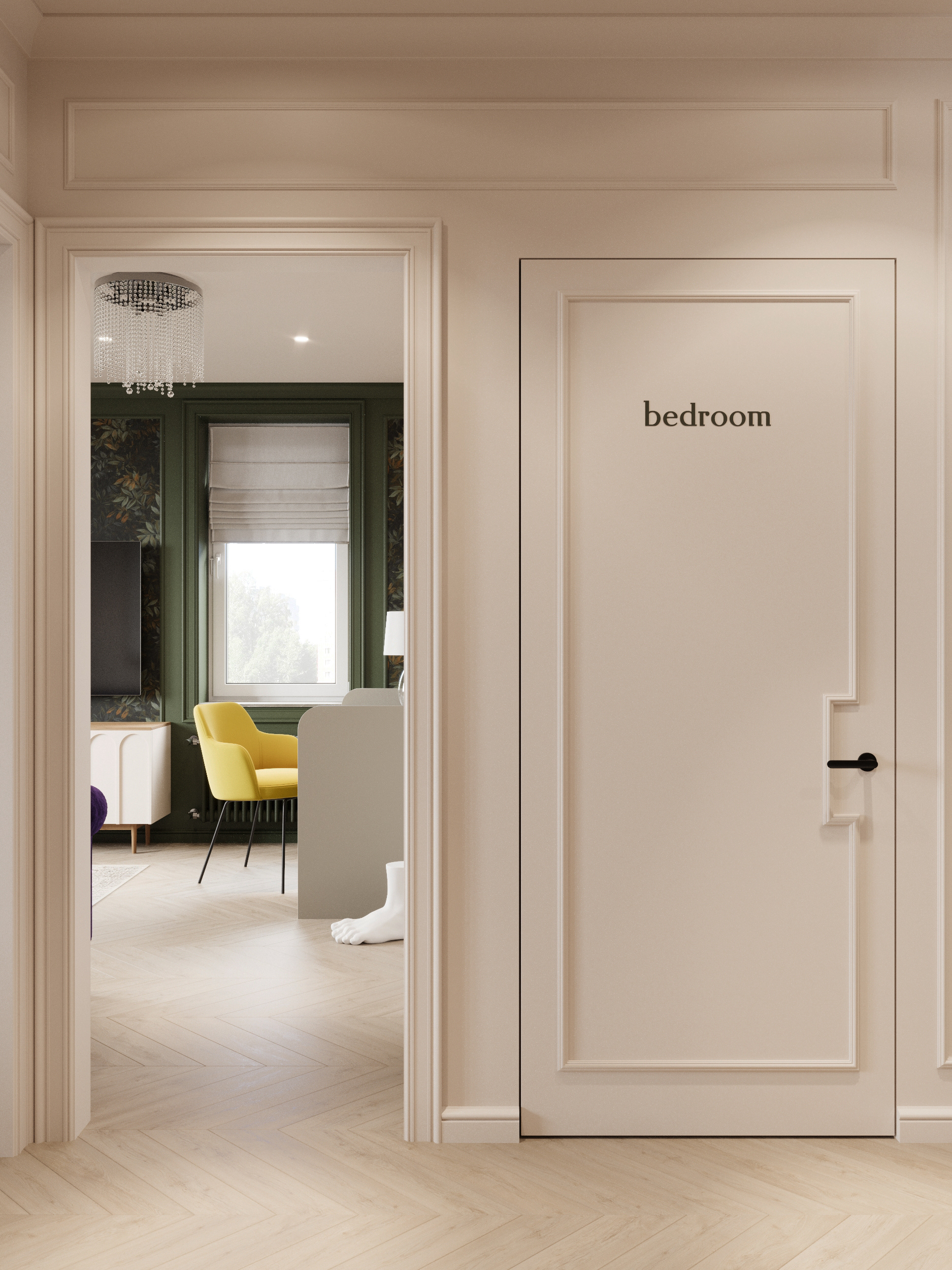 “НЕОНОВАЯ ОСЕНЬ”公寓室内设计-33