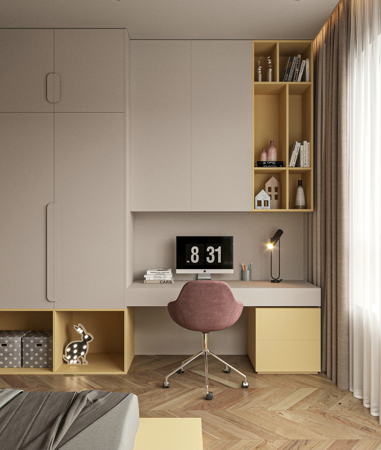 150㎡简约风公寓 舒适生活的本质-9