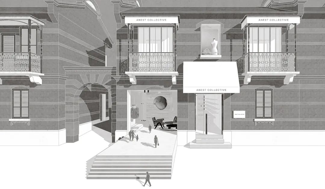 ANEST Collective · 上海新天地的意式高级成衣叙事空间丨中国上海丨水相设计-9