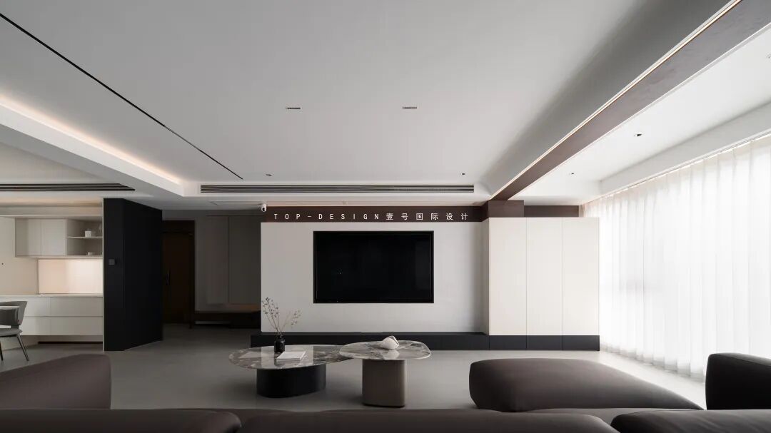 【壹号国际】实景拍摄 · 皮革,木调与光的意式协奏丨壹号国际设计-18