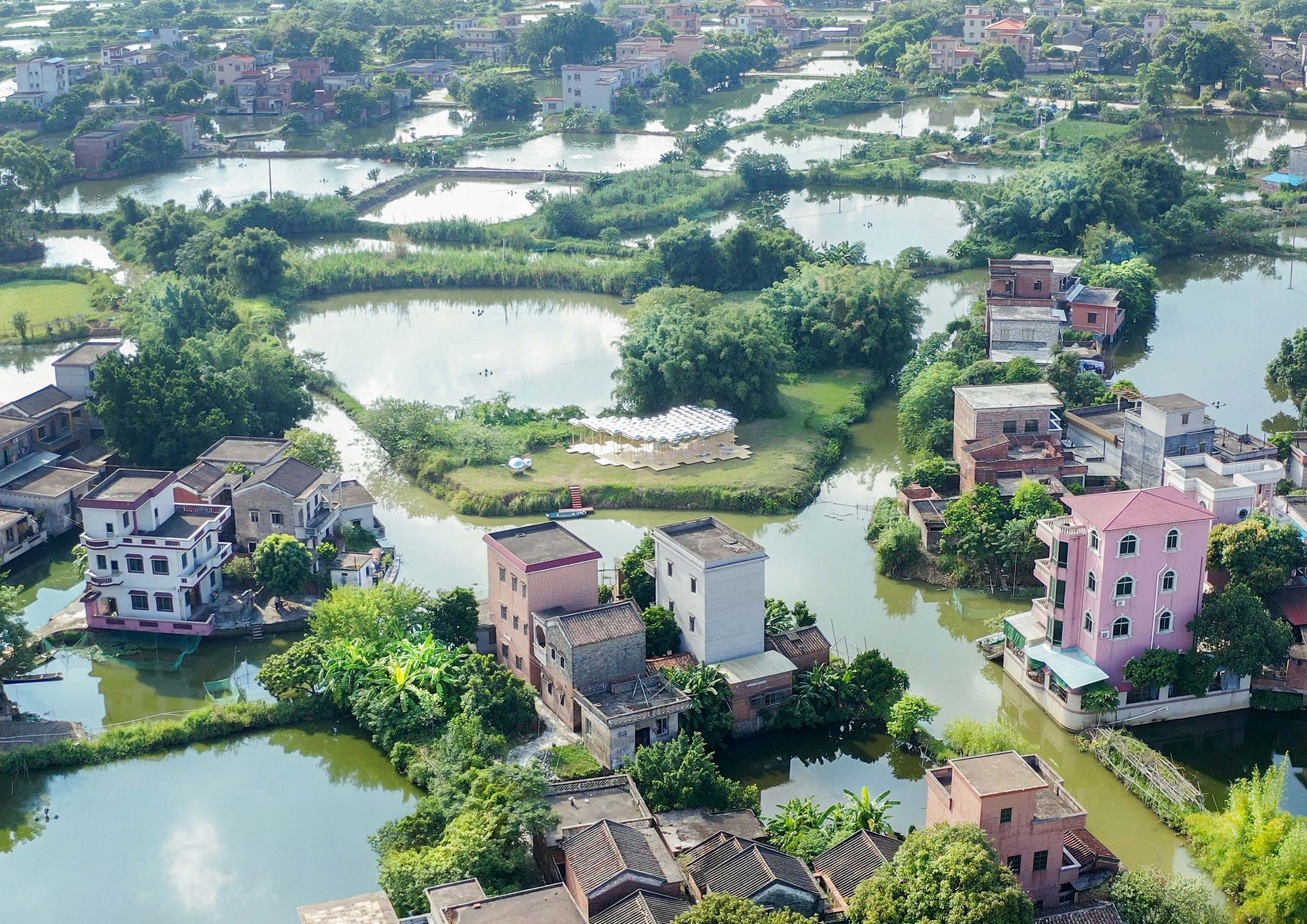 古劳茶阁丨中国广东丨Aether Architects-25