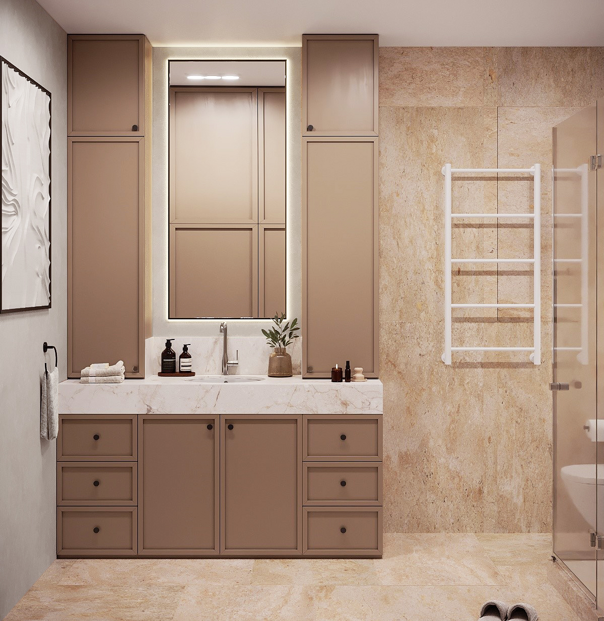 Apartment design for a large family-11