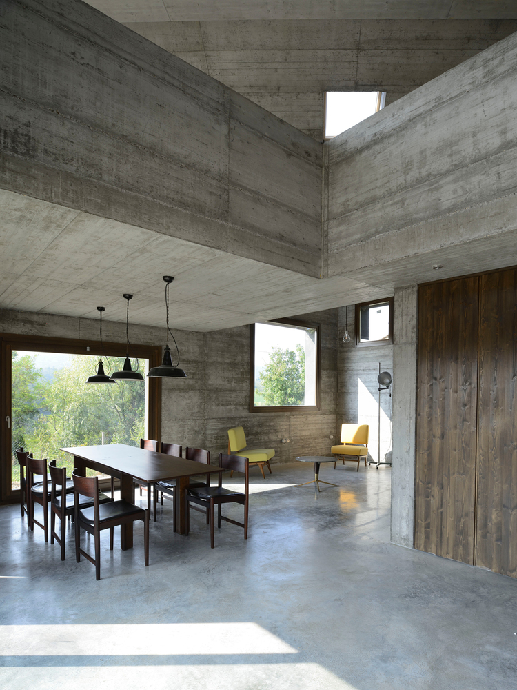 意大利山间度假屋,开放式空间与自然景观完美融合-66